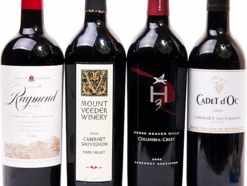 các loại rượu vang ngon nổi tiếng làm từ nho Cabernet Sauvignon