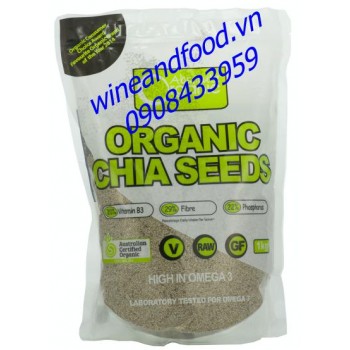 Hạt Chia trắng Úc Absolute Organic 1kg