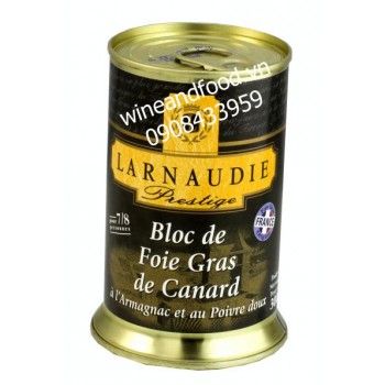 Pate gan vịt ướp rượu Armagnac Larnaudie 300g
