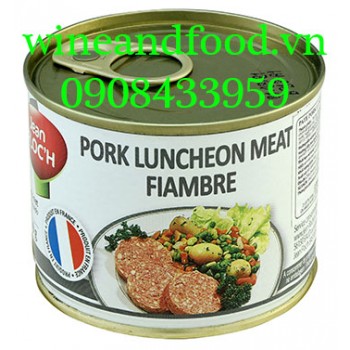 Pate Pork Luncheon Meat Fiambre Jean Floc'h 200g