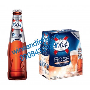 Bia Kronenbourg 1664 Rosé 25cl nhập từ Pháp