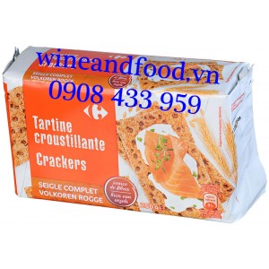 Bánh quy lạt Crackers Tartine Croustillante Carrefour 250g