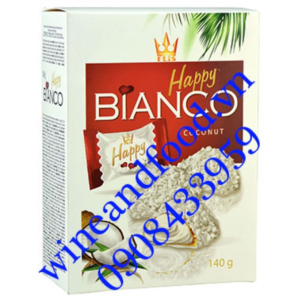 Bánh Happy Bianco Coconut 140g