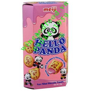 Bánh Hello Panda dâu 50g