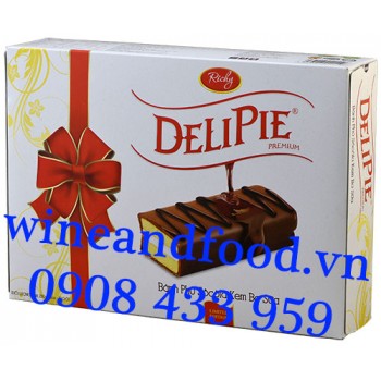 Bánh phủ socola kem bơ sữa Delipie Richy 230g