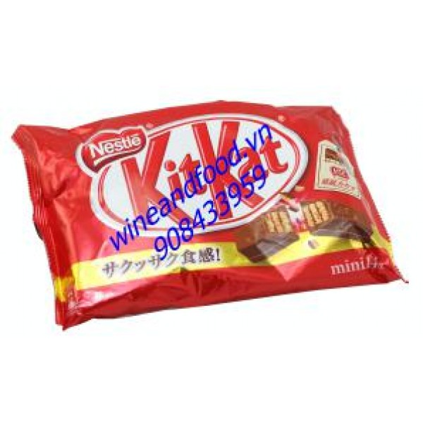 Bánh phủ Socola Kitkat Nhật Bản 130g