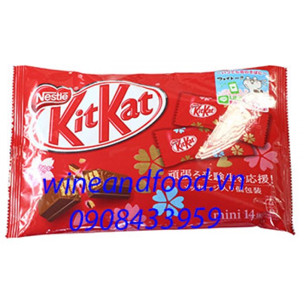 Bánh socola Kitkat 14 thanh mini