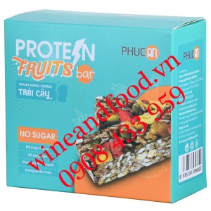 Bánh thanh ngũ cốc trái cây không đường Phúc An 110g