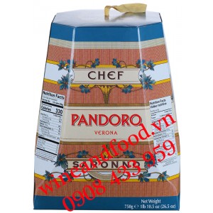 Bánh Cake giáng sinh Pandoro Verona Chef 750g