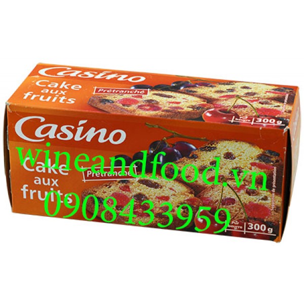 Bánh Cake nhân trái cây Casino 300g