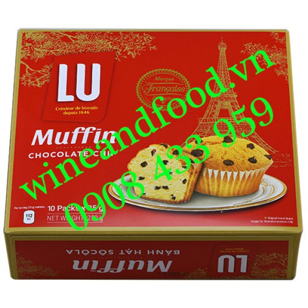 Bánh hạt Socola Muffin LU 250g