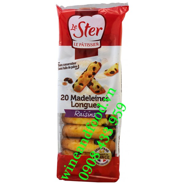Bánh Madeleines nho Le Ster 250g