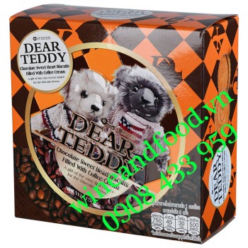 Bánh Dear Teddy socola cà phê 150g