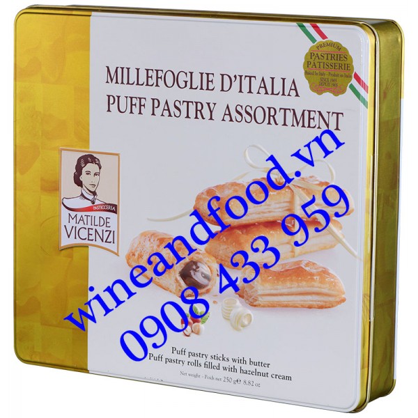 Bánh nhân kem Millefoglie D'italia Matilde Vicenzi 250g