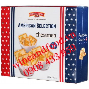 Bánh quy American Selection Chessmen Pepperidge Farm 412g