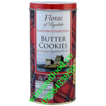 Bánh quy bơ Butter Cookies Floras Of Ryedale 200g