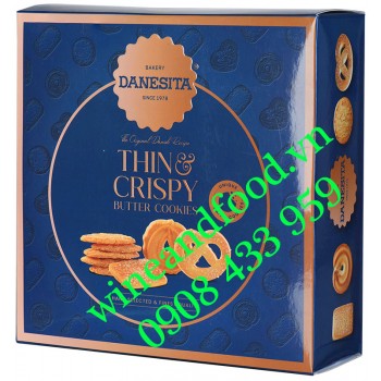 Bánh quy bơ Thin & Crispy Danesita 400g