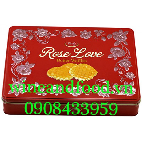 Bánh quy bơ trứng nướng Rose Love Richy 510g