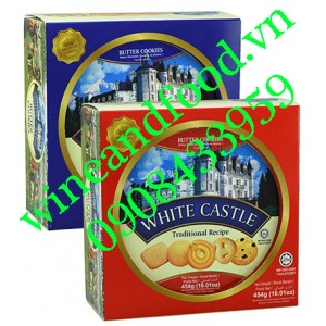 Bánh quy bơ White Castle hộp thiếc 454g