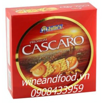 Bánh quy hỗn hợp Cascaro Julie's hộp 384g
