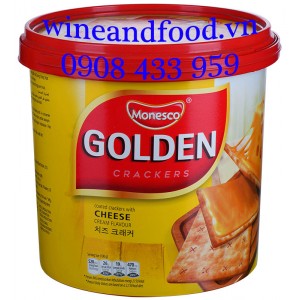 Bánh quy phô mai Golden Monesco 360g