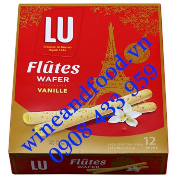 Bánh quế Flutes Wafer Vani LU 234g