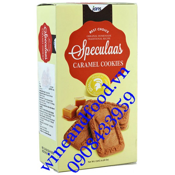 Bánh quy Caramel Speculaas Jans 130g