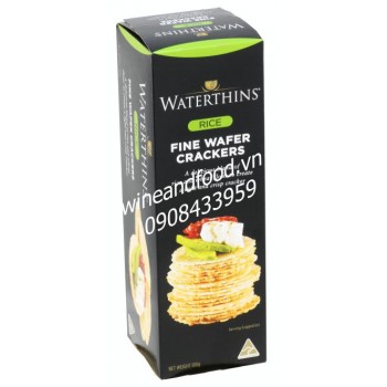 Bánh quy crackers gạo Waterthins 100g