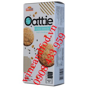 Bánh quy hạt Chia Oattie Sunrise 144g