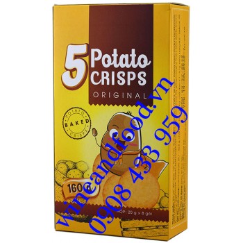 Bánh quy khoai Tây Potato Crisps Original 160g