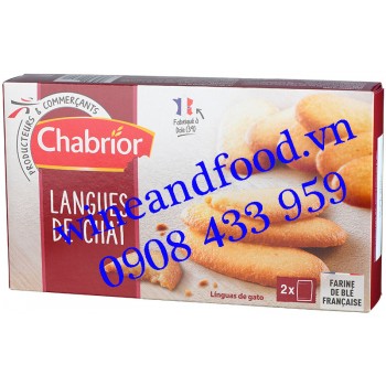 Bánh quy Langues de Chat Chabrior 200g
