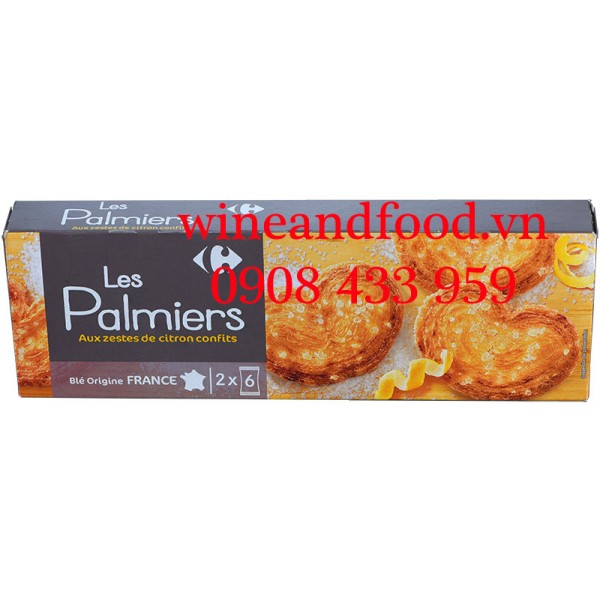 Bánh quy Les Palmiers hương Chanh 100g