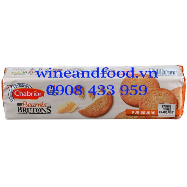 Bánh quy Pháp Chabrior pur beurre 130g