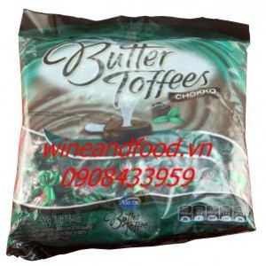 Kẹo Butter Toffees bạc hà Arcor 500g