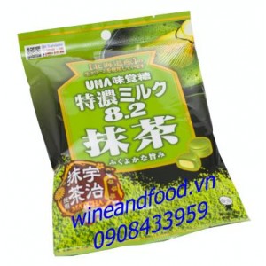 Kẹo trà xanh matcha Uha 84g