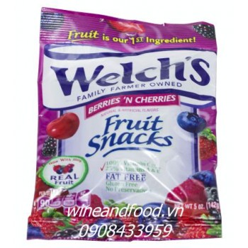 Kẹo dẻo cherry hỗn hợp Welch's 142g