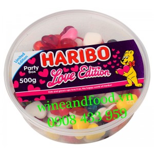 Kẹo dẻo Haribo Love Edition Party box 500g