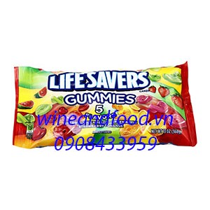 Kẹo dẻo Lifesavers Gummies 5 mùi 368g