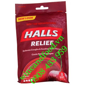 Kẹo Halls cherry 25 viên