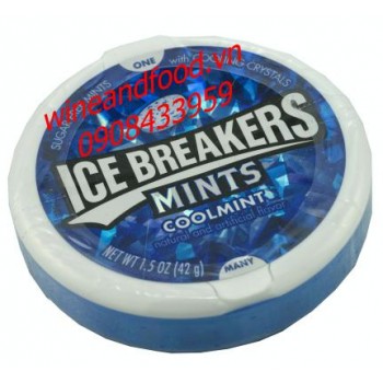 Kẹo Ice Breakers bạc hà 42g