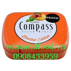 Kẹo ngậm Compass Đào Limited Edition 14g