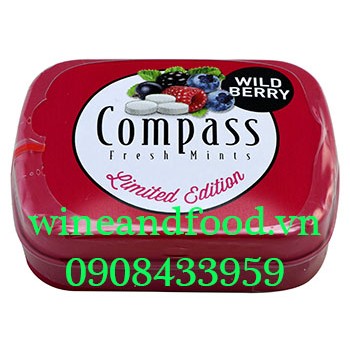 Kẹo ngậm Compass Wildberry Limited Edition 14g