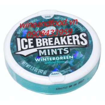 Kẹo ngậm Ice Breakers Wintergreen 42g