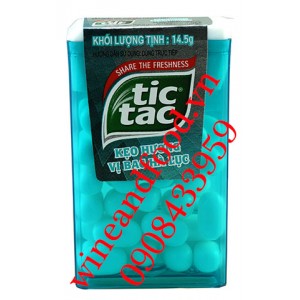 Kẹo ngậm Tictac bạc hà lục 14g5