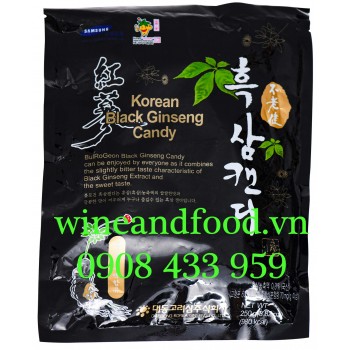 Kẹo Sâm đen Black Ginseng Candy BulRoGeon 250g