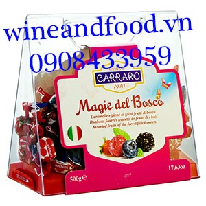 Kẹo trái cây Carraro Magie Del Bosco 500g