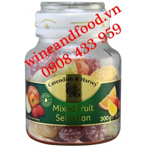 Kẹo trái cây Cavendish & Harvey mixed Fruit Selection 300g