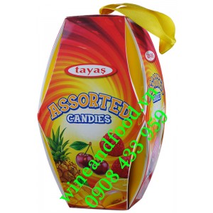 Kẹo trái cây hỗn hợp Assorted Tayas lồng đèn 100g