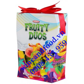 Kẹo trái cây hỗn hợp Fruity Duos Tayas 200g