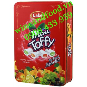 Kẹo trái cây Mini Toffy Lale hộp thiếc 250g